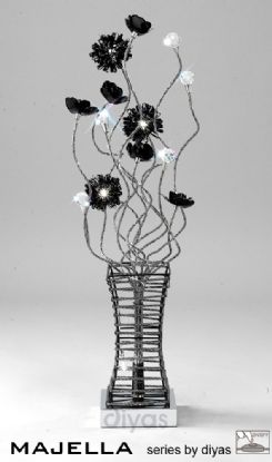 Majella Aluminium Crystal Floor Lamps Diyas Home Modern Crystal Floor Lamps Majella Aluminium Crystal Floor Lamps Diyas Home Modern Crystal Floor Lamps